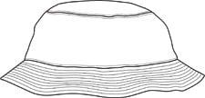 Do not embroider this bucket hat