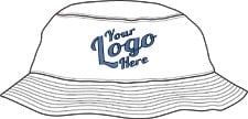 Embroider this bucket hat