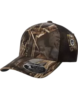 Flexfit Yupoong 110 Mesh Realtree Camo Hats Image 1
