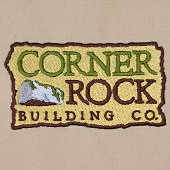 Custom Embroidery for Corner Rock Building Co. by Wholesale Hats