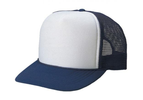 Youth Two Tone Polyester Mesh Back Trucker Hats