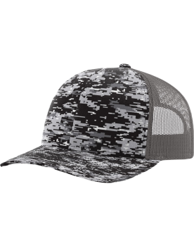 Richardson 112 Printed Camo Trucker Hats Image 0