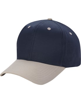 Two-Tone Cotton Twill Baseball Hats Image 1