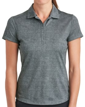 Nike Ladies Dri-FIT Crosshatch Polo Image 0