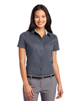 Port Authority Ladies Short Sleeve Easy Care Shirt Image 0