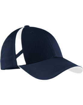Wholesale Sport-Tek - Performance Hat | Structured, 6-panel, Mid Profile, Hook and Loop - STC12 | Wholesale Blank Hats