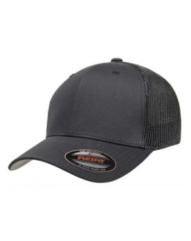 Flexfit Yupoong Fitted Mesh Cotton Twill Trucker Hats Image 5