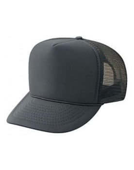 Polyester Foam Front High Crown Trucker Hats Image 3