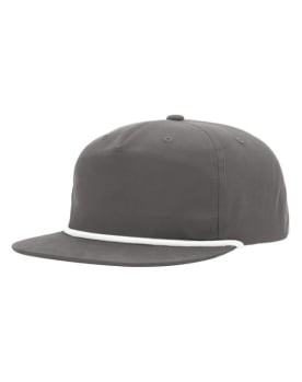 Wholesale Richardson 256 - Snapback Baseball Hat | Unstructured, 5-panel, Mid Profile, Flat Bill, Rope - 256 | Wholesale Blank Hats
