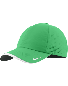 Nike Dri-FIT Swoosh Perforated Cap. 429467 Lucky Green OSFA