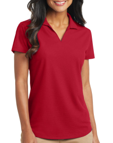 Port Authority Ladies Dry Zone Grid Polo. L572 Engine Red XS