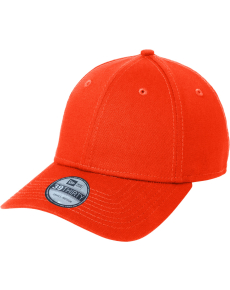 New Era - Structured Stretch Cotton Cap-Orange-S/M