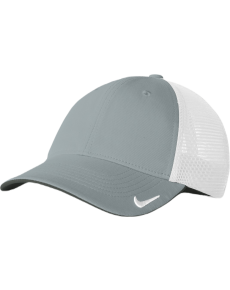 Nike Dri-FIT Mesh Back Cap. NKAO9293 Cool Grey/ White S/M
