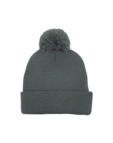 Solid Full Fit 12" Pom Beanies