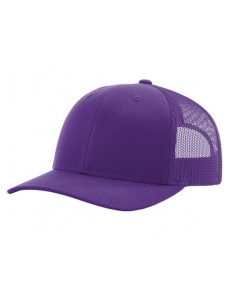 Richardson 112 One-Color Solid Hats-Purple-OSFM