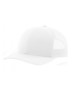 Richardson 112 One-Color Solid Hats-White-OSFM