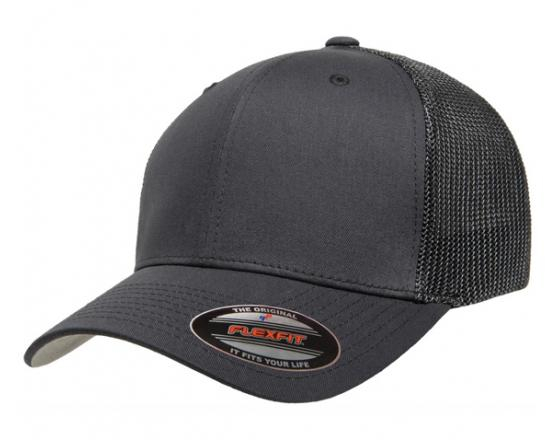 Trucker Hats Fitted Cotton Mesh Twill Flexfit Yupoong