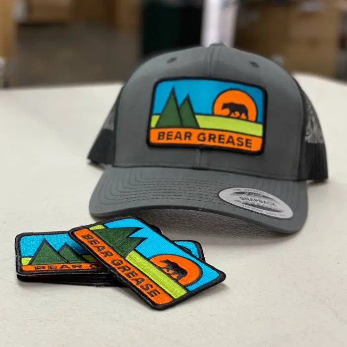 Wholesale Hats will sew your patches onto your hats